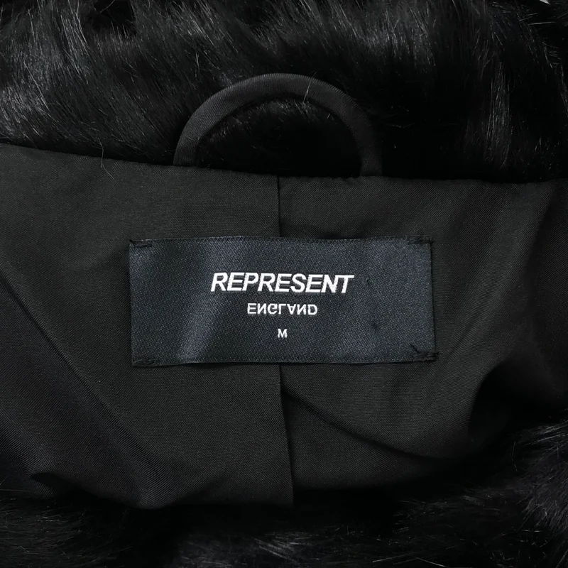 REPRESENT / リプレゼント | Cropped Faux Fur Jacket クロップド フォックスファー ジャケット | M | メンズ