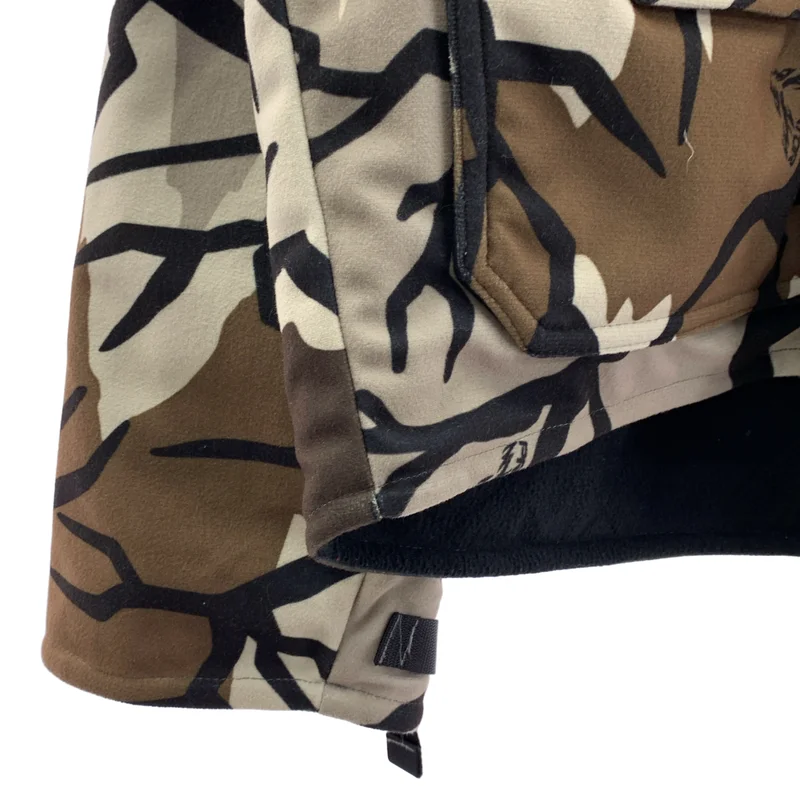 DAYONE CAMOUFLAGE / デイワンカモフラージュ | トライバルカモ ハイネック フリースジャケット | L | メンズ