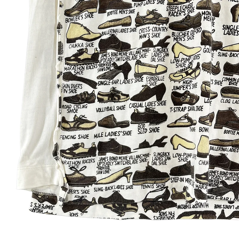 COMME des GARCONS SHIRT / コムデギャルソンシャツ | 総柄 インサイドアウト Tシャツ カットソー | S | メンズ