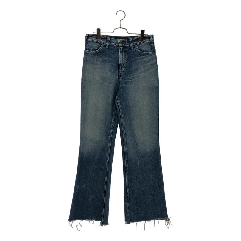 MADISON BLUE / マディソンブルー | ダメージ加工 HEM CUT FLARE PT DENIM パンツ | M | レディース