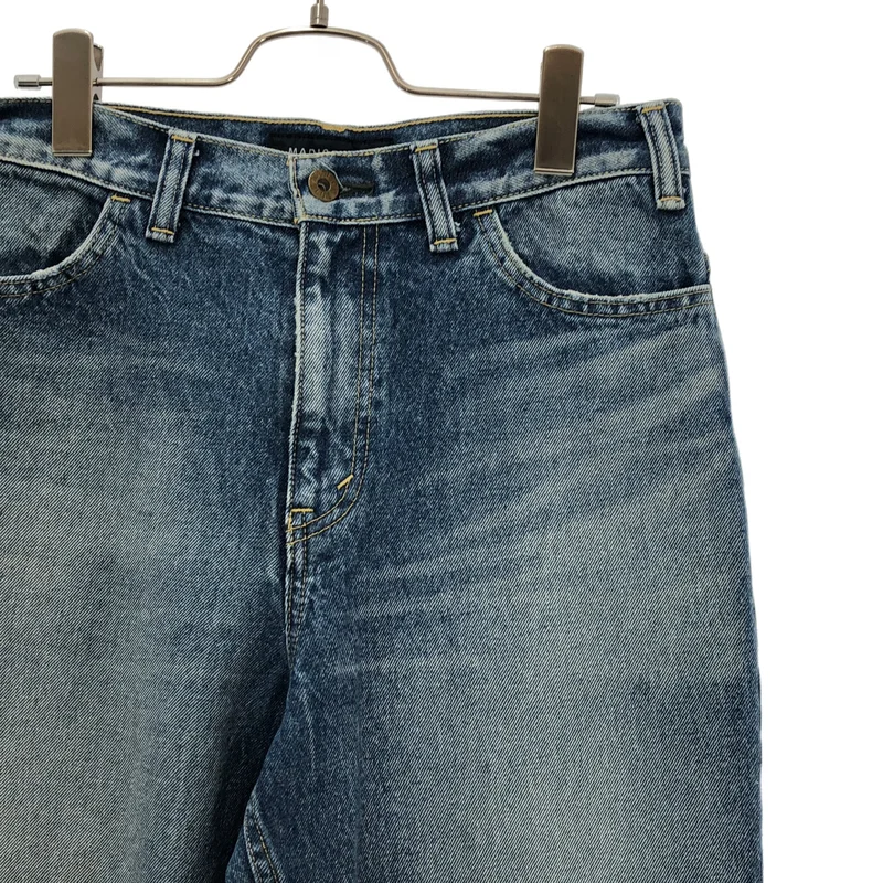 MADISON BLUE / マディソンブルー | ダメージ加工 HEM CUT FLARE PT DENIM パンツ | M | レディース