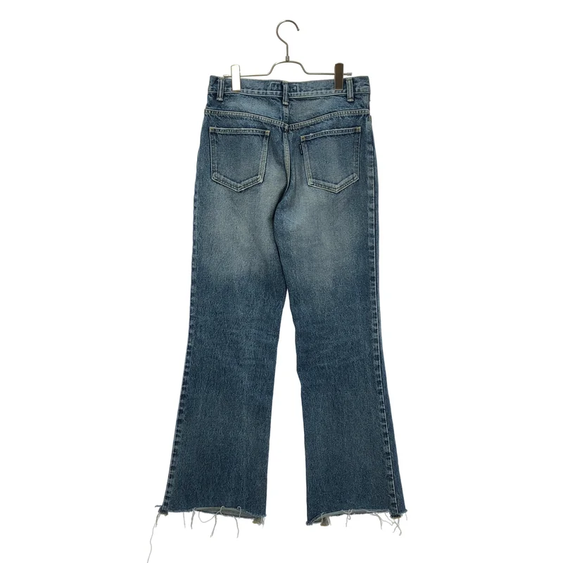 MADISON BLUE / マディソンブルー | ダメージ加工 HEM CUT FLARE PT DENIM パンツ | M | レディース