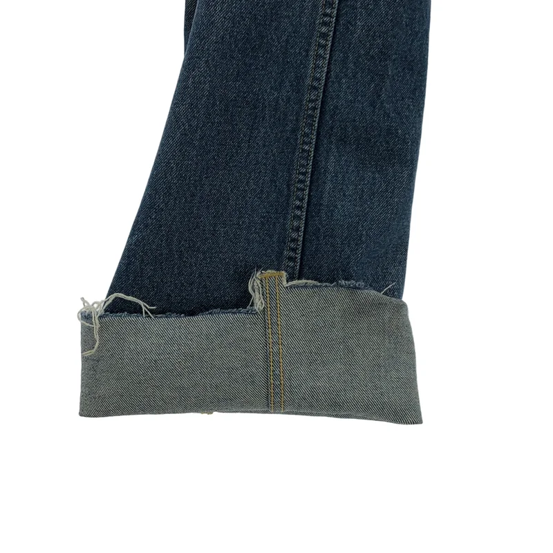 MADISON BLUE / マディソンブルー | ダメージ加工 HEM CUT FLARE PT DENIM パンツ | M | レディース