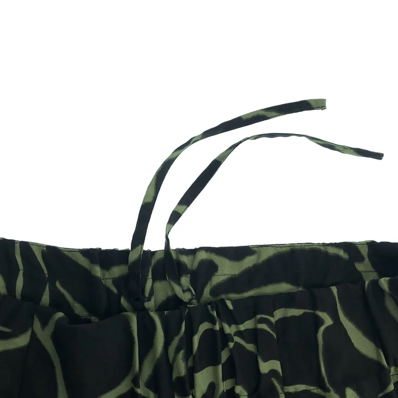 DRIES VAN NOTEN / ドリスヴァンノッテン | ビスコース ワイド プリント イージーパンツ | XS | レディース