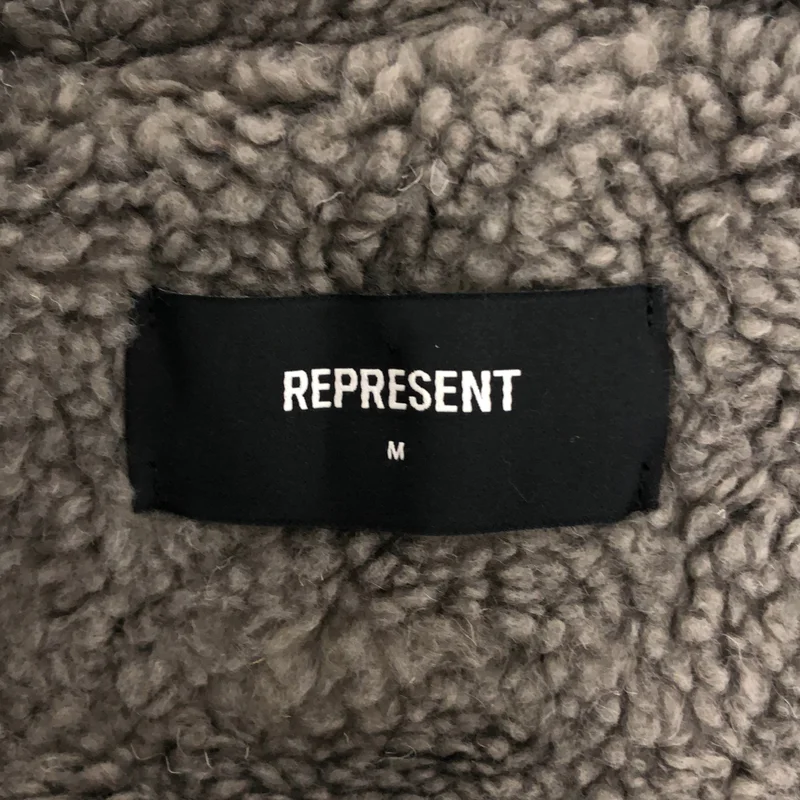 REPRESENT / リプレゼント | SHERPA SHIRT / ウール混 チェック シェルパシャツ | M | メンズ