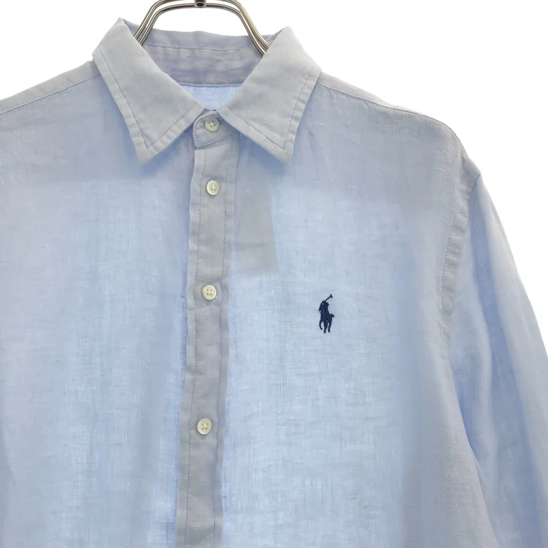 POLO BY RALPH LAUREN / ポロバイラルフローレン | リネン シャツ_長袖 | XS | メンズ