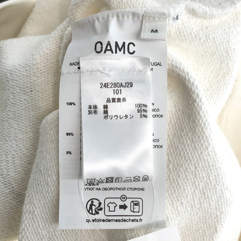 OAMC / オーエーエムシー | WHIFF CREWNECK  コットン フラワープリント スウェット | M | メンズ