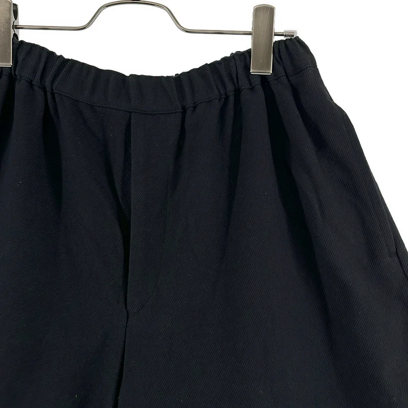 BLACK COMME des GARCONS / ブラックコムデギャルソン | 2018AW | ドローストリング ワイド ショートパンツ ショーツ | S | メンズ
