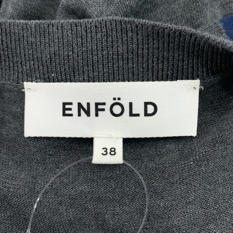 ENFOLD / エンフォルド | 2025SS | KNIT LAYERED PULLOVER ニット レイヤード プルオーバー | 38 | レディース