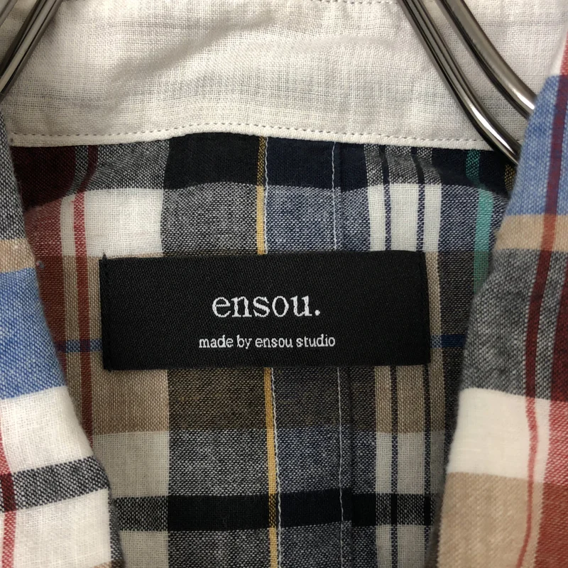 ensou / エンソウ | チェック オーバーシルエット シャツ | L | メンズ
