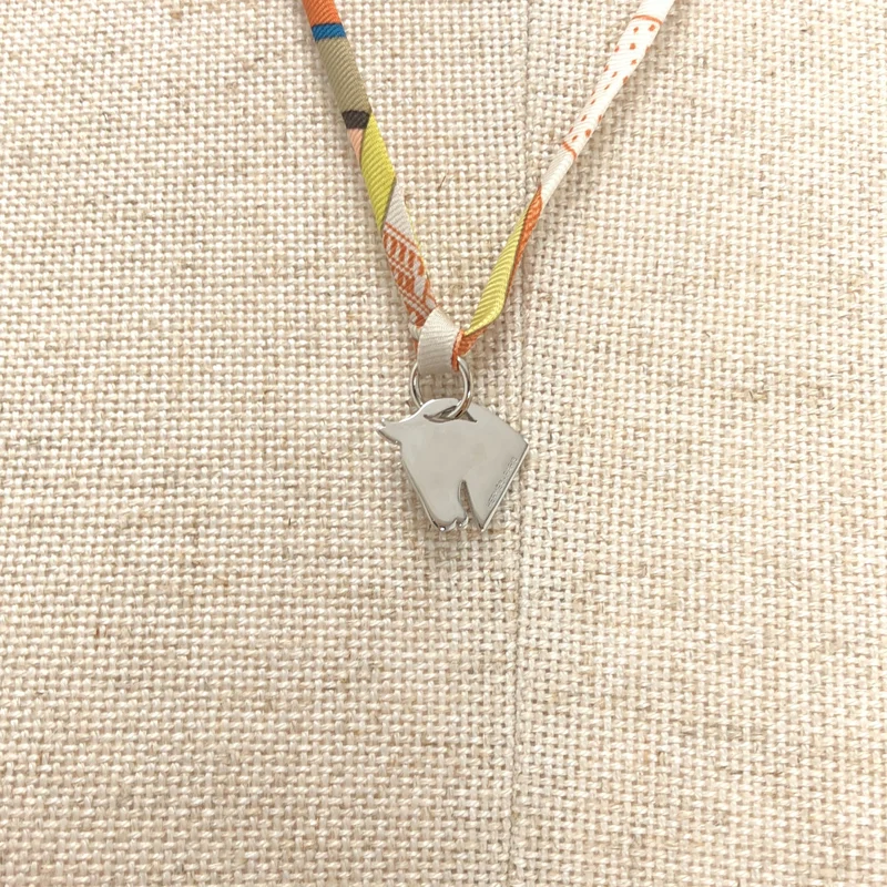 HERMES / エルメス | トゥールビヨン ホースヘッドトップ ネックレス |