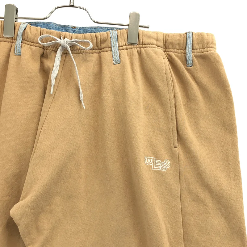 BLESS / ブレス | OVER JOGGING JEANS / オーバー ジョギングジーンズ スウェット切り替え デニムパンツ |