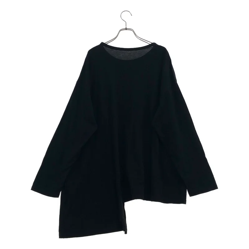 Yohji Yamamoto FEMME / ヨウジヤマモトファム | 2025AW | COTTON SINGLE JERSEY 2WAY PO 変形カットソー | 2 | レディース