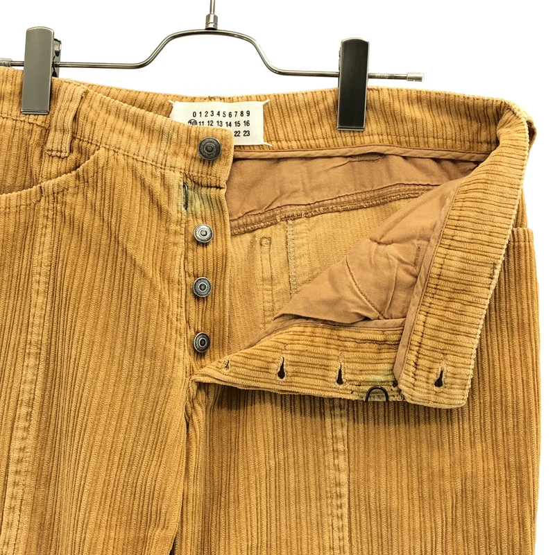 Martin Margiela / マルタンマルジェラ | 2006AW | 本人期 再構築 コーデュロイパンツ | 46 | メンズ