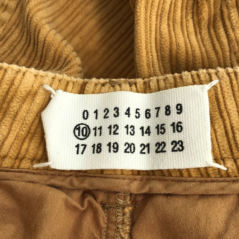 Martin Margiela / マルタンマルジェラ | 2006AW | 本人期 再構築 コーデュロイパンツ | 46 | メンズ