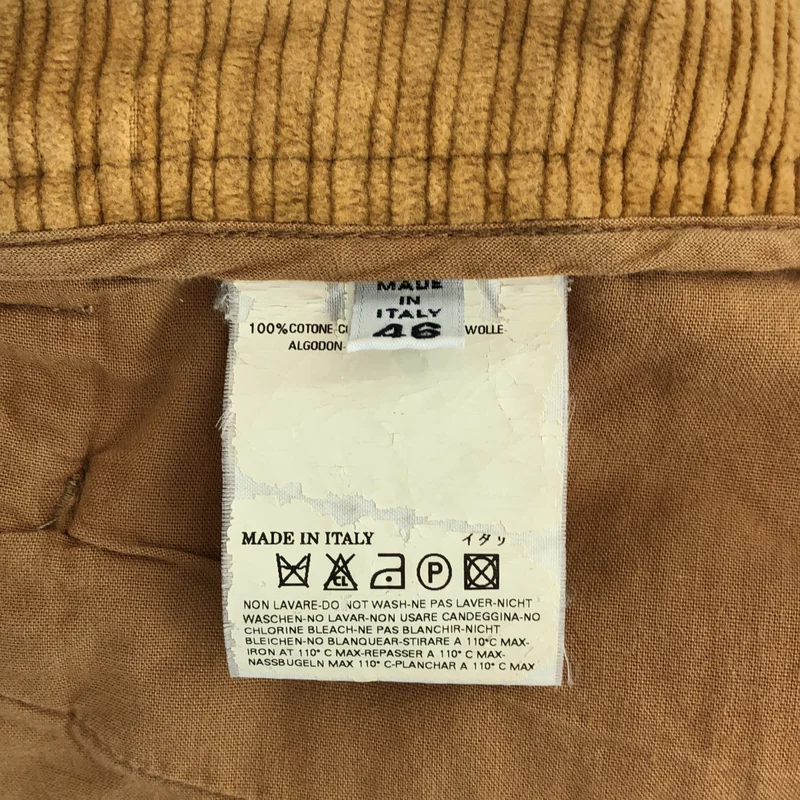 Martin Margiela / マルタンマルジェラ | 2006AW | 本人期 再構築 コーデュロイパンツ | 46 | メンズ