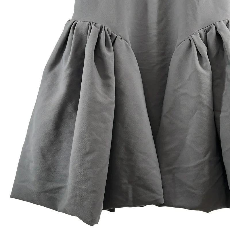 COMME des GARCONS / コムデギャルソン | 2023SS | ポリエステルギャバ ノースリーブ ボリュームワンピース | XS | レディース