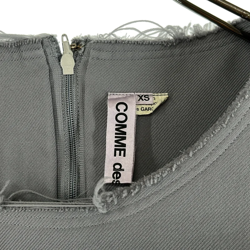 COMME des GARCONS / コムデギャルソン | 2023SS | ポリエステルギャバ ノースリーブ ボリュームワンピース | XS | レディース