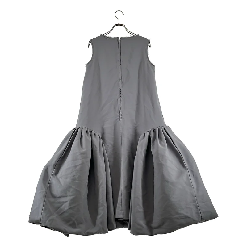 COMME des GARCONS / コムデギャルソン | 2023SS | ポリエステルギャバ ノースリーブ ボリュームワンピース | XS | レディース