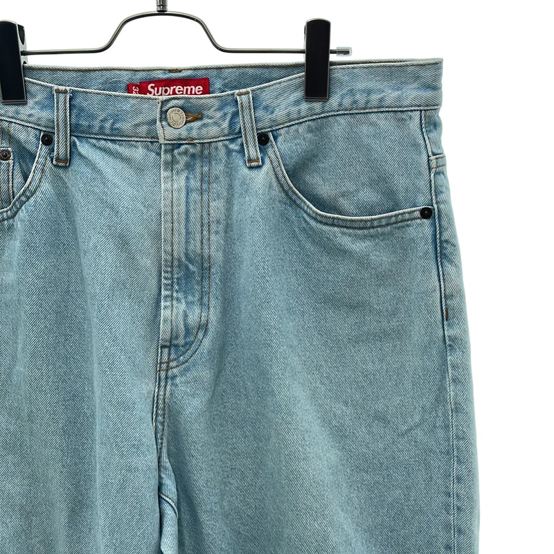 SUPREME / シュプリーム | 2024SS | Baggy Jean / バックロゴ バギージーンズ デニムパンツ | 32 | メンズ
