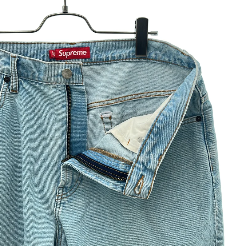 SUPREME / シュプリーム | 2024SS | Baggy Jean / バックロゴ バギージーンズ デニムパンツ | 32 | メンズ