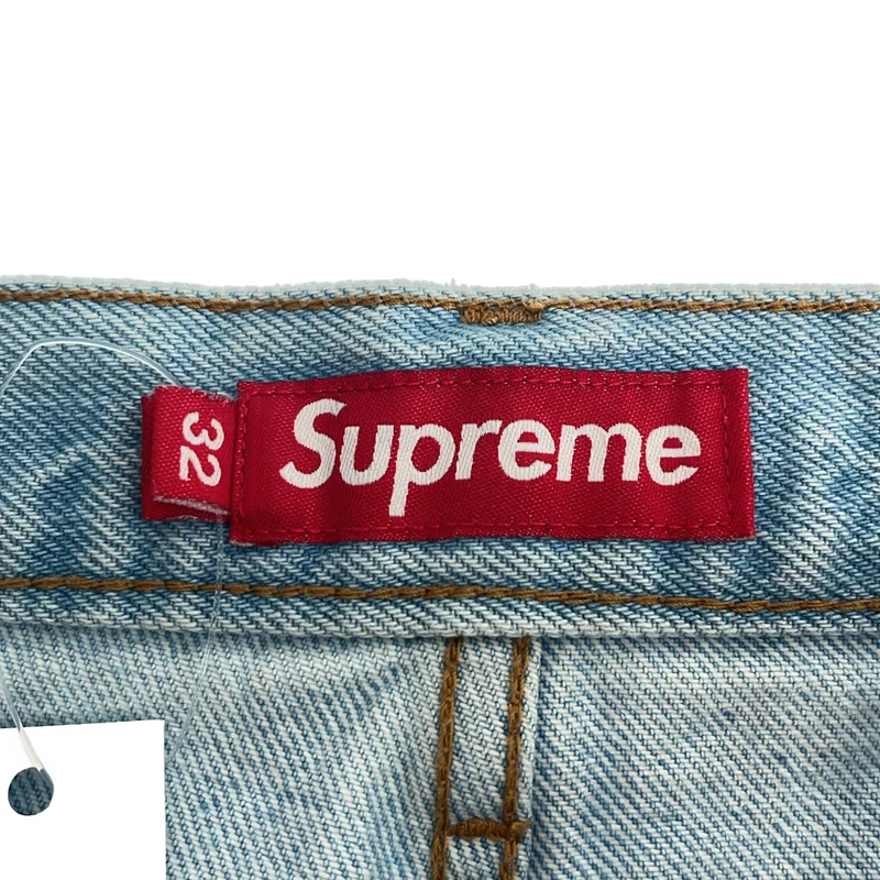 SUPREME / シュプリーム | 2024SS | Baggy Jean / バックロゴ バギージーンズ デニムパンツ | 32 | メンズ