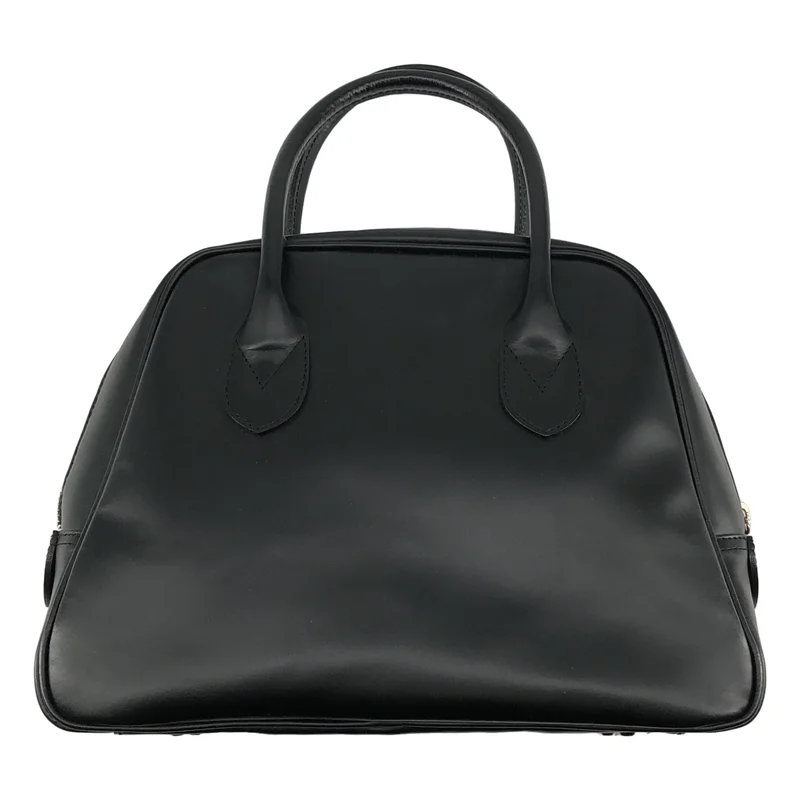 COMME des GARCONS / コムデギャルソン | katsuyuki Yoshida / 台形ステア レザー ハンドバッグ |