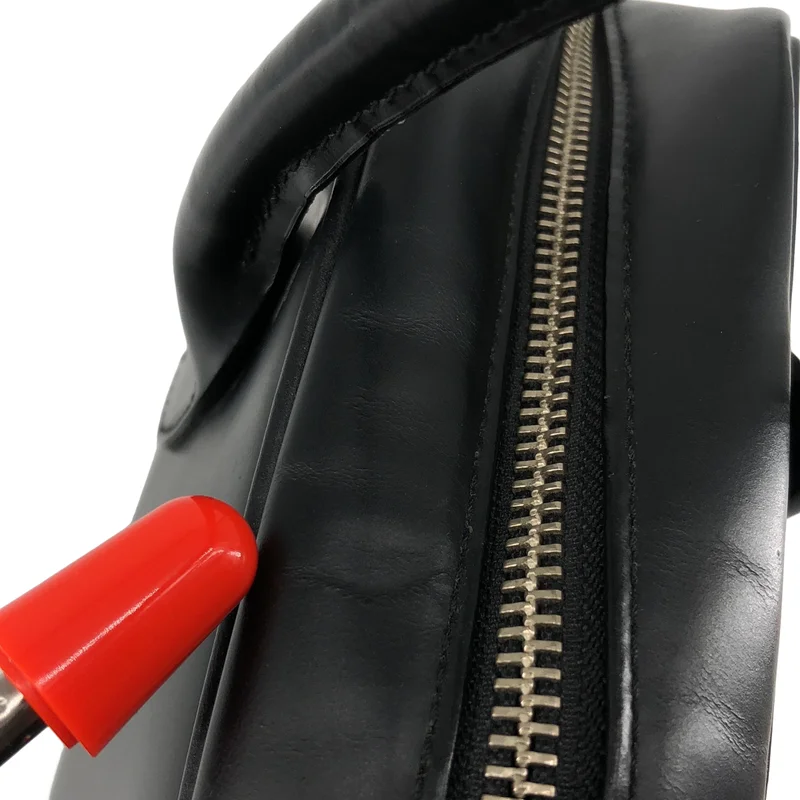 COMME des GARCONS / コムデギャルソン | katsuyuki Yoshida / 台形ステア レザー ハンドバッグ |