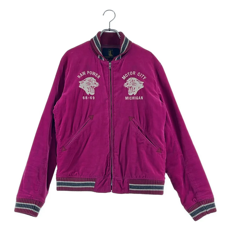 HYSTERIC GLAMOUR / ヒステリックグラマー | ベロア スカジャン ジャケット | S | メンズ