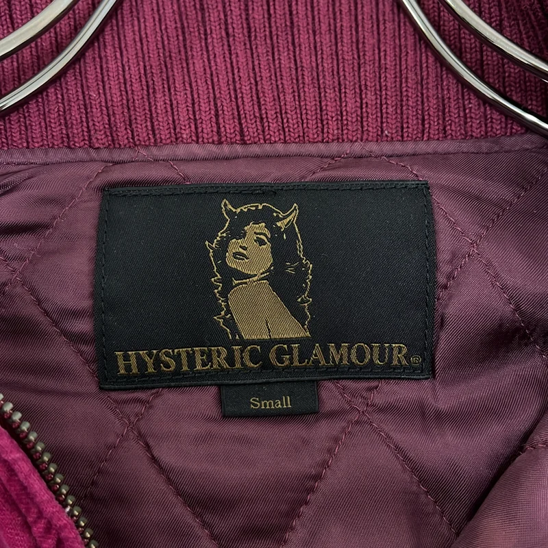 HYSTERIC GLAMOUR / ヒステリックグラマー | ベロア スカジャン ジャケット | S | メンズ