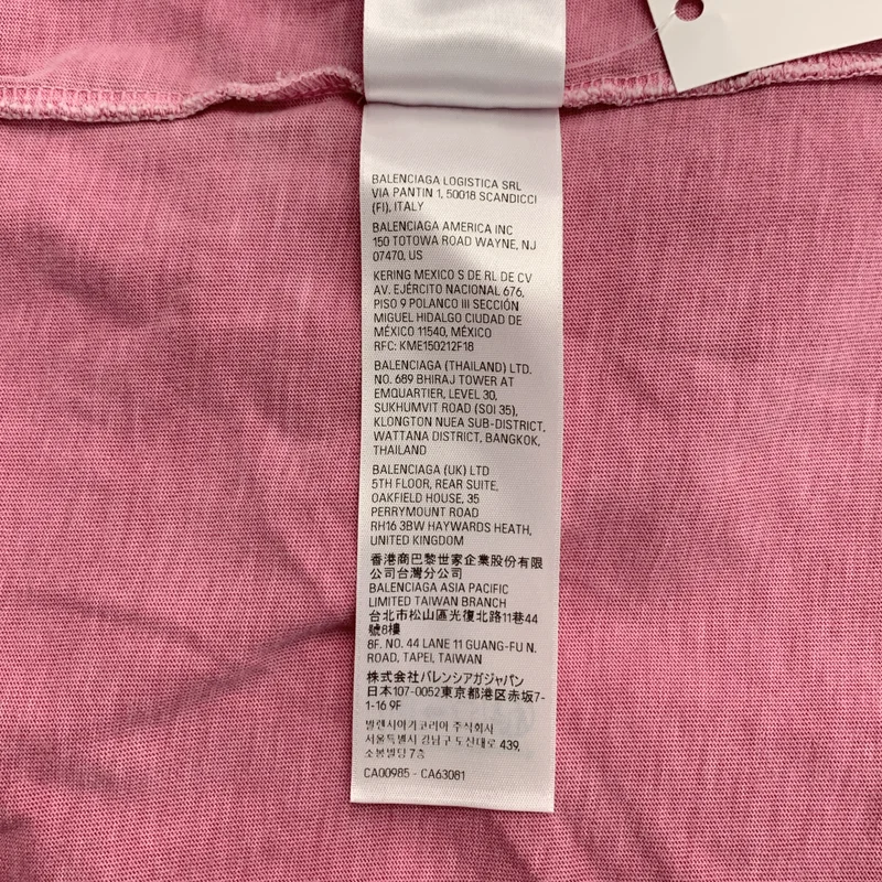 BALENCIAGA / バレンシアガ | 2024SS | PARIS MOON Oversized Tee ヴィンテージ加工 Tシャツ | 2 | メンズ