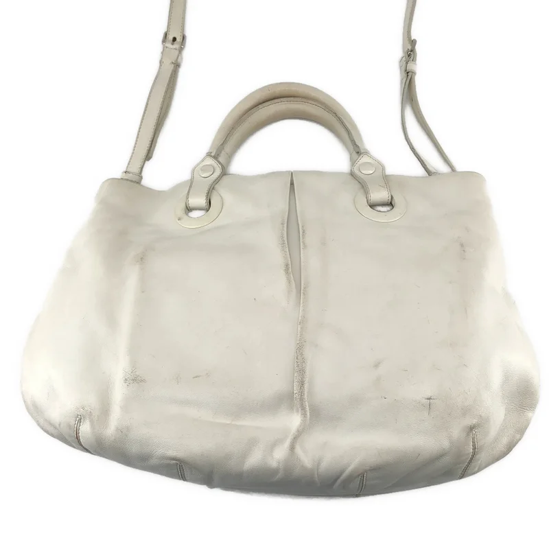 JIL SANDER / ジルサンダー | レザー ハンドバッグ |
