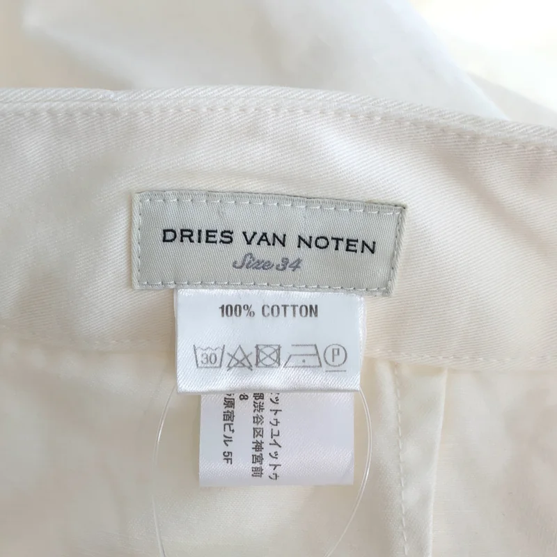 DRIES VAN NOTEN / ドリスヴァンノッテン | ２タックワイドパンツ | 34 | レディース