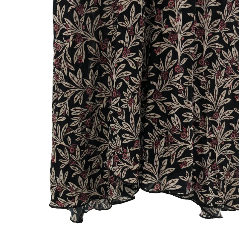 ISABEL MARANT ETOILE / イザベルマランエトワール | ストレッチ 総柄 Vネック ワンピース | 38 | レディース