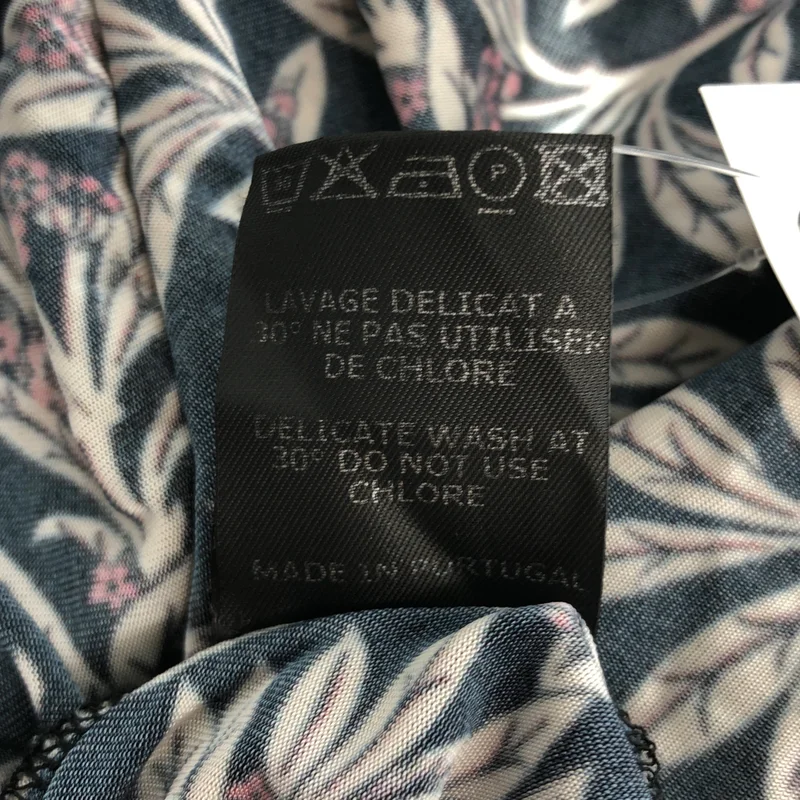ISABEL MARANT ETOILE / イザベルマランエトワール | ストレッチ 総柄 Vネック ワンピース | 38 | レディース