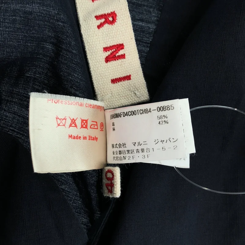 MARNI / マルニ | アシンメトリー フリル トップス | 40 | レディース
