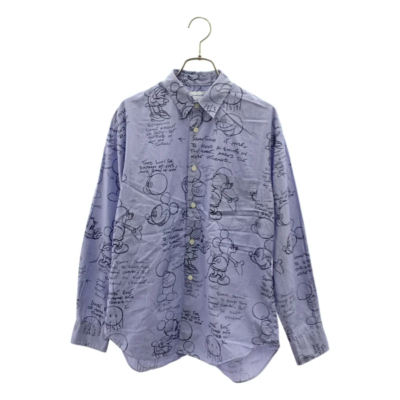 COMME des GARCONS SHIRT / コムデギャルソンシャツ | 2013AW | ×Disney / ミッキーマウス グラフィックプリント シャツ | XS | メンズ