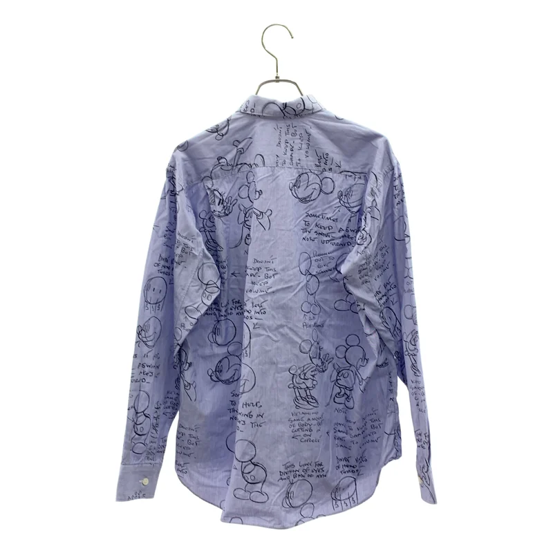 COMME des GARCONS SHIRT / コムデギャルソンシャツ | 2013AW | ×Disney / ミッキーマウス グラフィックプリント シャツ | XS | メンズ
