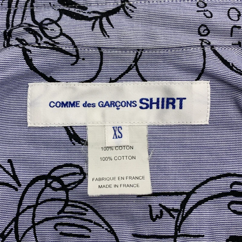 COMME des GARCONS SHIRT / コムデギャルソンシャツ | 2013AW | ×Disney / ミッキーマウス グラフィックプリント シャツ | XS | メンズ