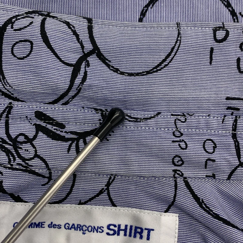 COMME des GARCONS SHIRT / コムデギャルソンシャツ | 2013AW | ×Disney / ミッキーマウス グラフィックプリント シャツ | XS | メンズ