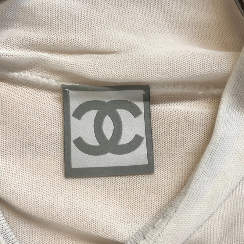 CHANEL / シャネル | コットン ロゴ フーデッド パーカ / スポーツライン | 38 | レディース