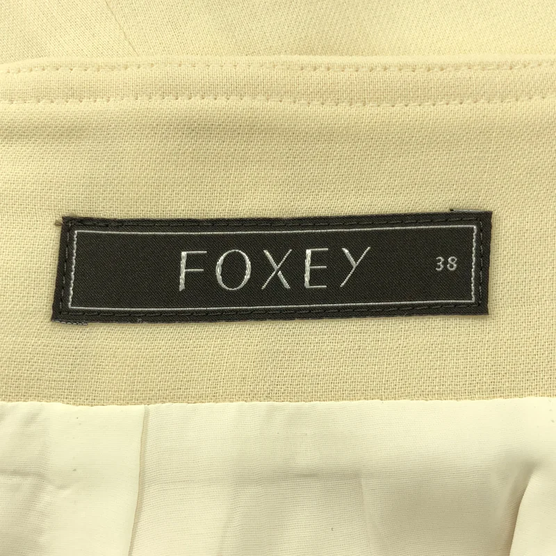 FOXEY / フォクシー | ベルテッド バックジップ スカート | 38 | レディース