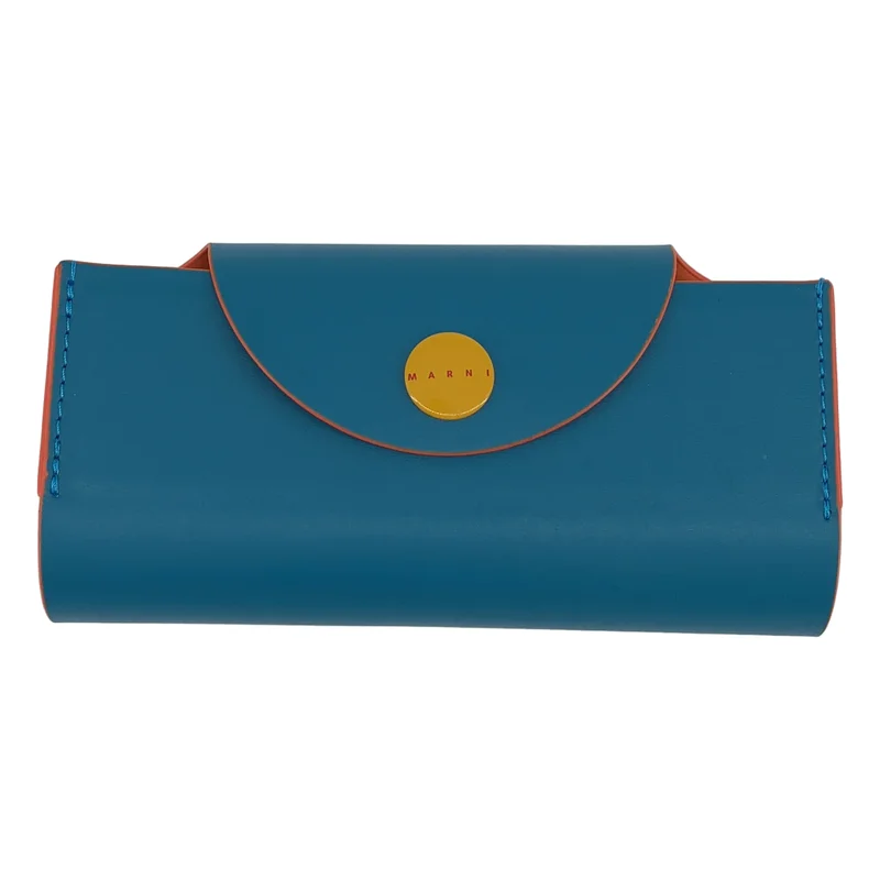 MARNI / マルニ | レザー フラップ式 メガネケース |