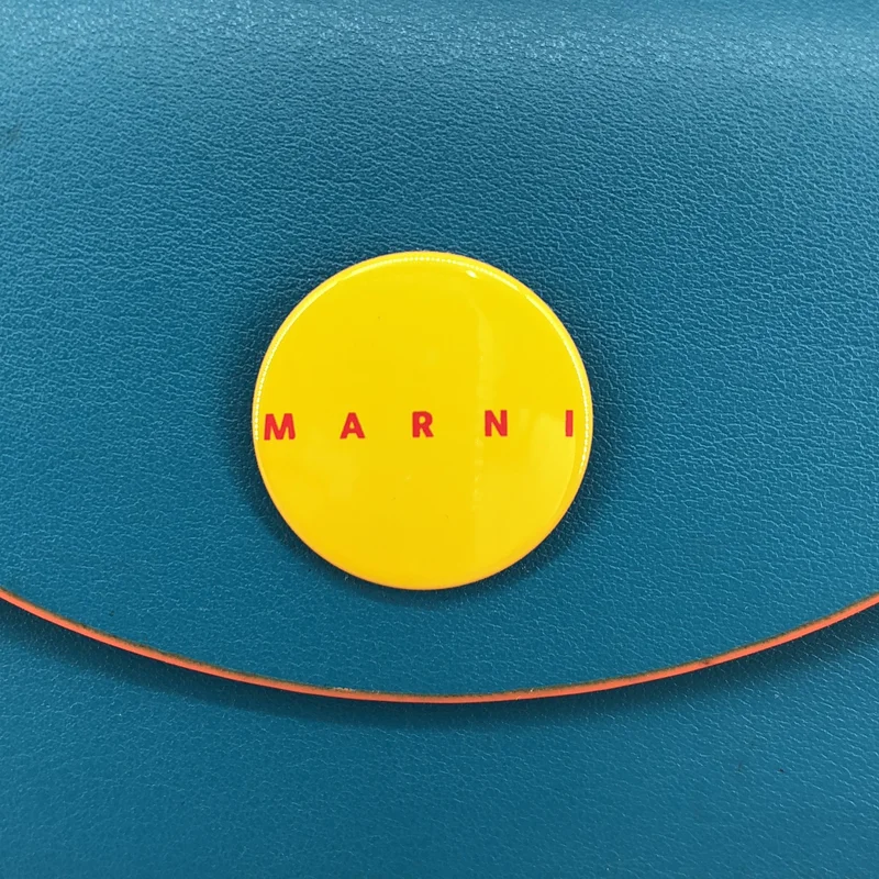 MARNI / マルニ | レザー フラップ式 メガネケース |