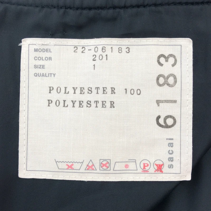 sacai / サカイ | 2022AW | Technical Jersey Dress / テクニカルジャージードレス | 1 | レディース