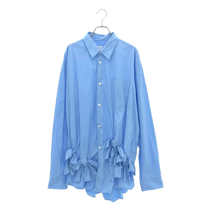 COMME des GARCONS COMME des GARCONS / コムコム | 2024SS | リボンドッキング ロングシャツ | S | レディース