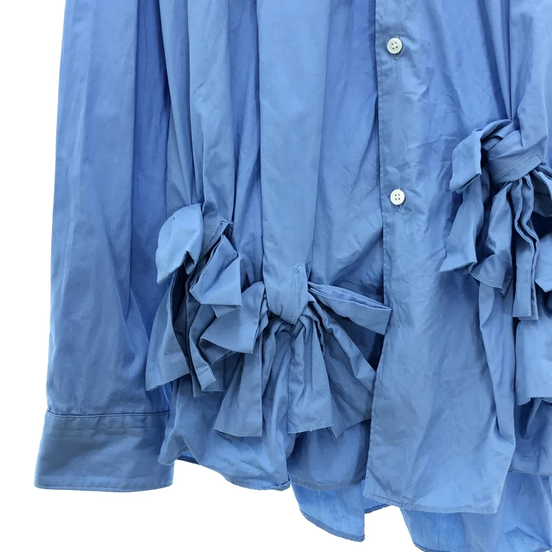 COMME des GARCONS COMME des GARCONS / コムコム | 2024SS | リボンドッキング ロングシャツ | S | レディース