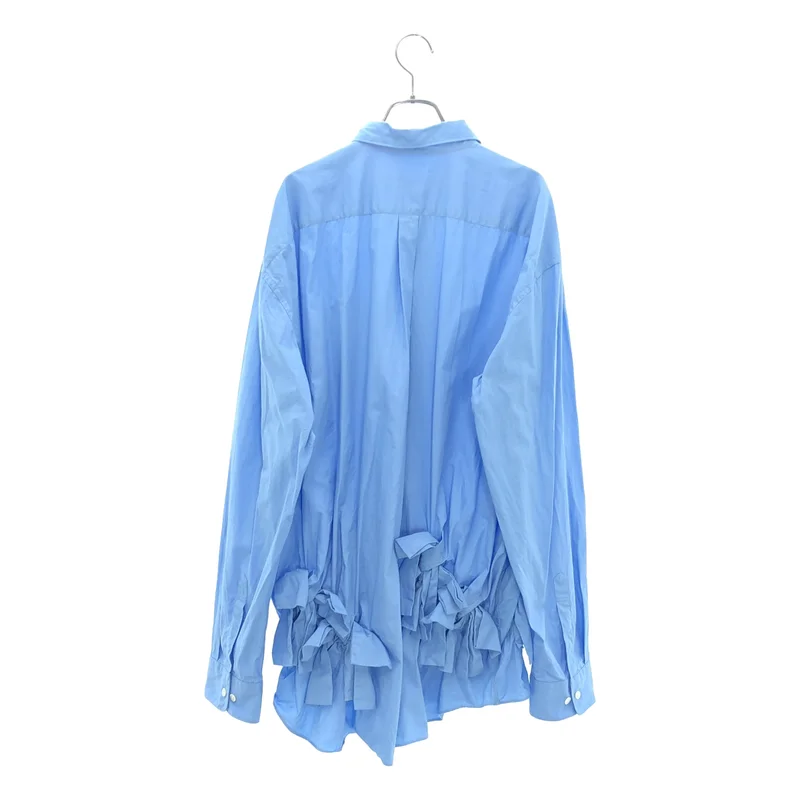 COMME des GARCONS COMME des GARCONS / コムコム | 2024SS | リボンドッキング ロングシャツ | S | レディース