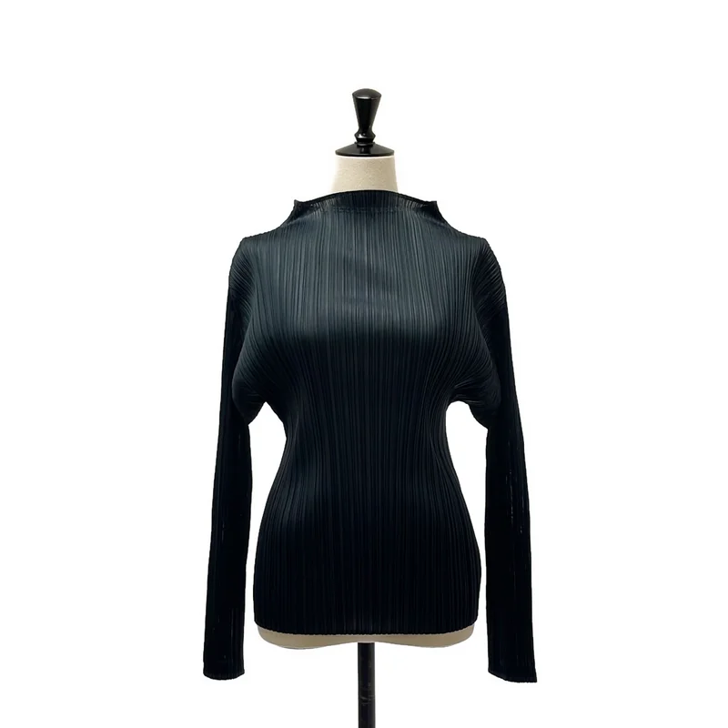 PLEATS PLEASE ISSEY MIYAKE / プリーツプリーズイッセイミヤケ | ハイネック プルオーバー | 5 | レディース