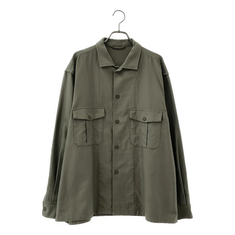 Kaptain Sunshine / キャプテンサンシャイン | 2026SS | Military Shirt Jacket / コットン ミリタリーシャツジャケット | 3 | メンズ